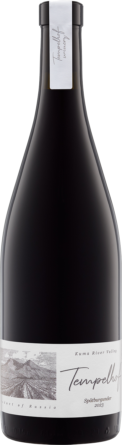 Вино красное сухое Темпельхоф Шпетбургундер 2023