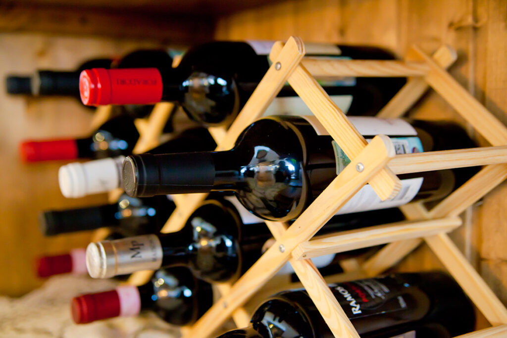 Хранение красного вина