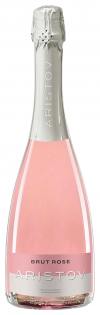 «Кубань-Вино» Игристое вино брют розовое ARISTOV 2020