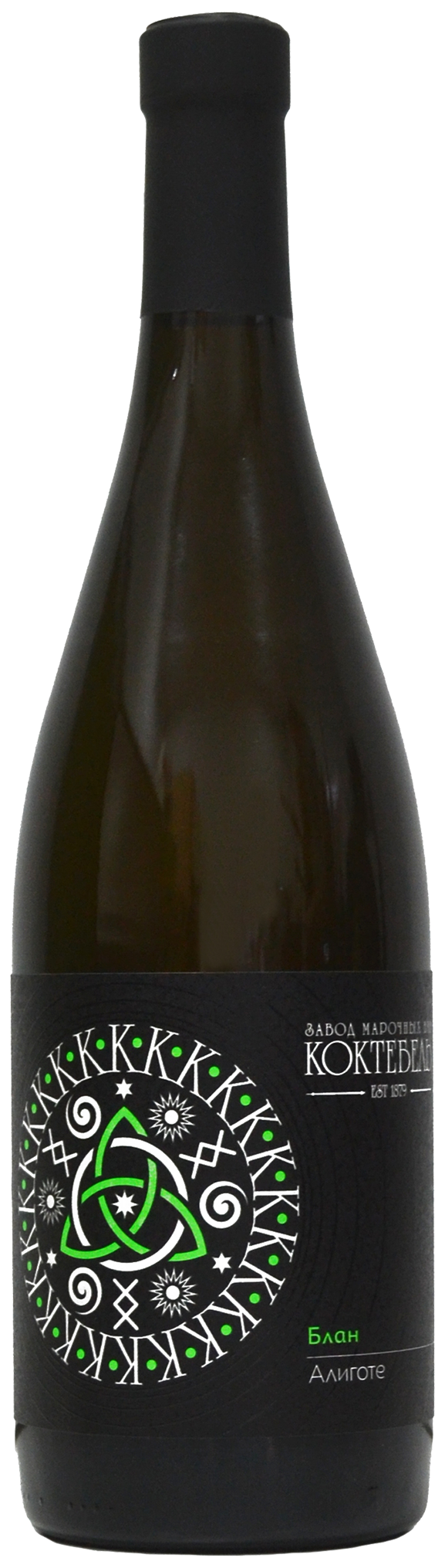 Вино белое сухое Коктебель Магнетизм Алиготе Блан 2023