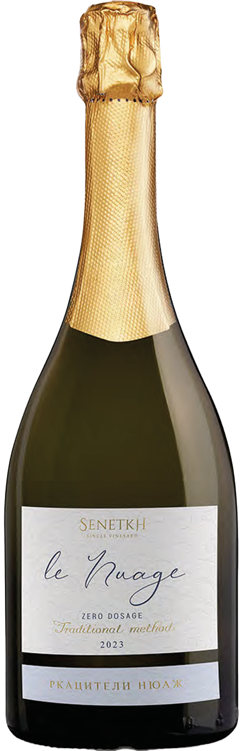 Вино игристое белое экстра брют Усадьба Сенетх Нюаж Ркацители 2023