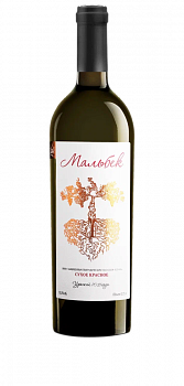 Вино красное сухое Гунько Мальбек