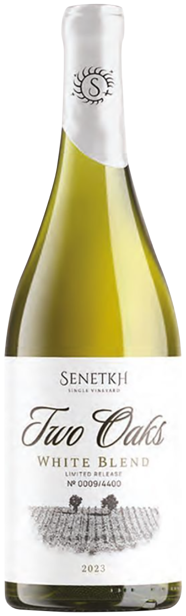 Вино белое сухое Усадьба Сенетх Белый Бленд Два Дубка 2023