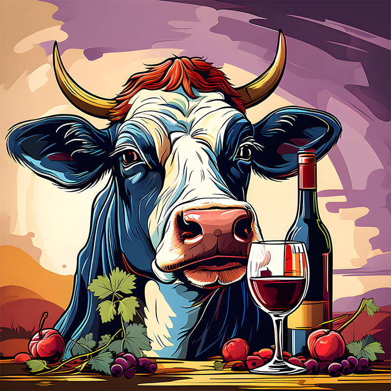 Отходы виноделия идут на пользу коровам
